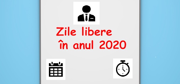 Zile libere 2020